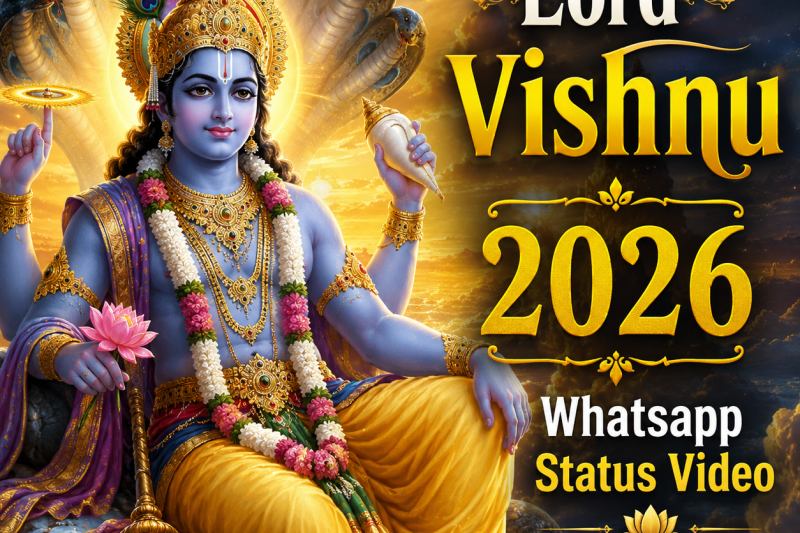 Lord Vishnu 2026 Whatsapp Status Video