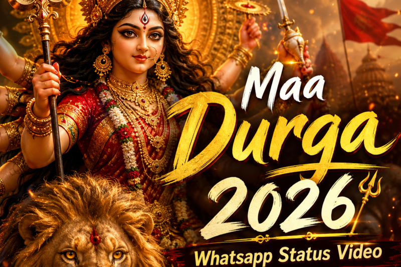 Maa Durga 2026 Whatsapp Status Video