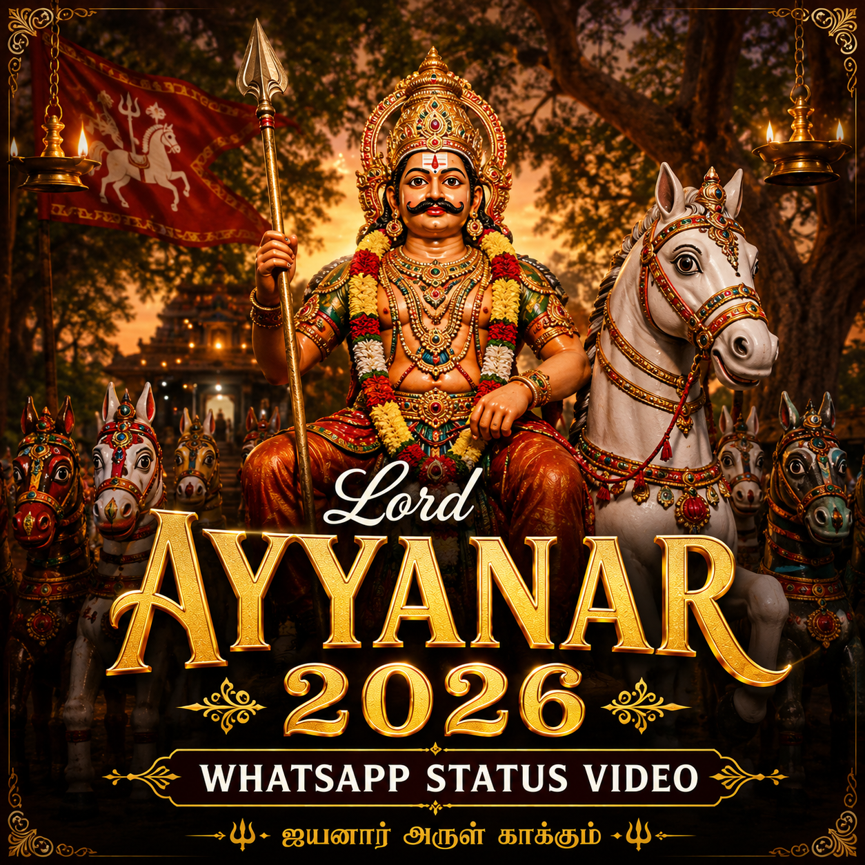 Lord Ayyanar 2026 Whatsapp Status Video