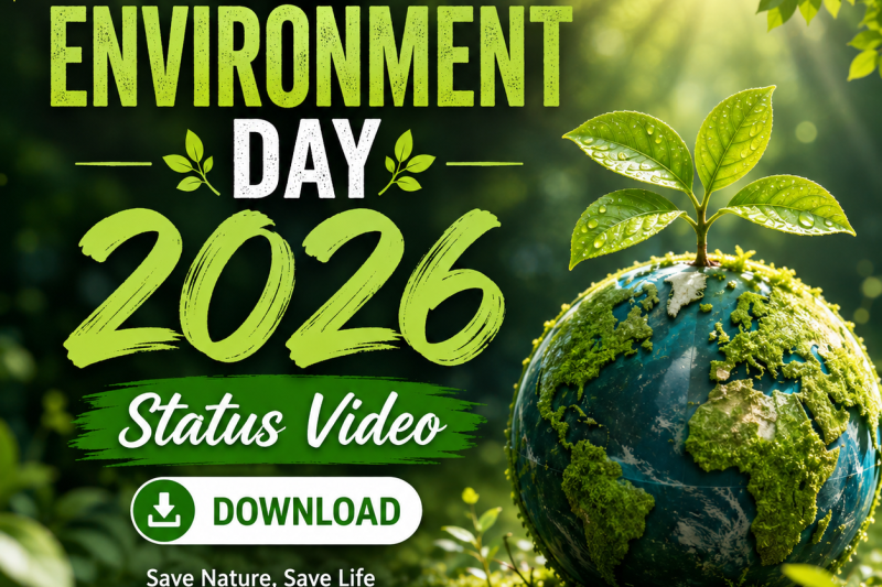 World Environment Day 2026 Status Video Download