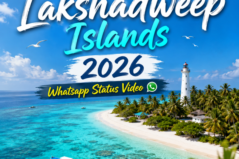 Lakshadweep Islands 2026 Whatsapp Status Video