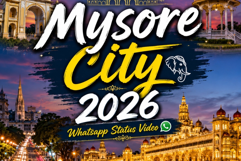 Mysore City 2026 Whatsapp Status Video