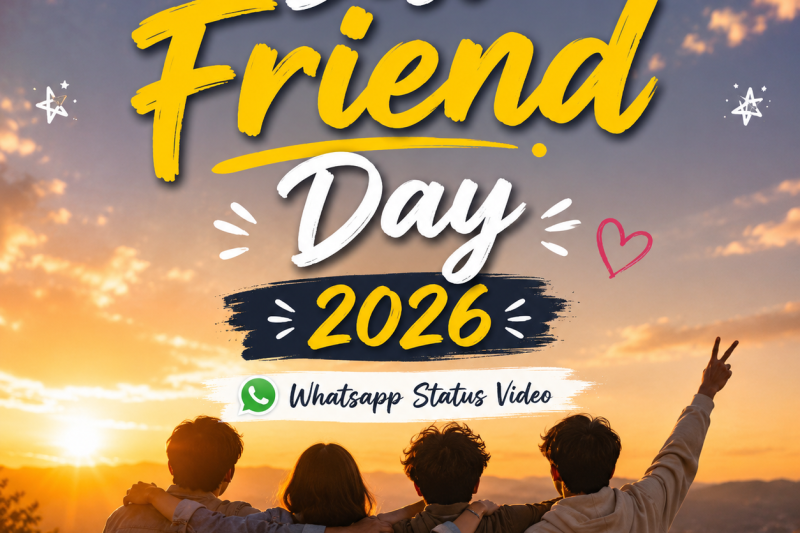 Best Friend Day 2026 Whatsapp Status Video