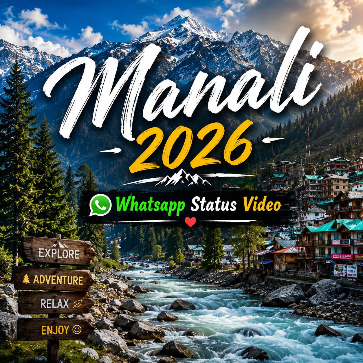 Manali 2026 Whatsapp Status Video