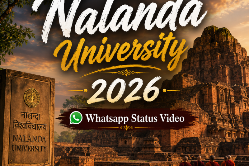 Nalanda University 2026 Whatsapp Status Video