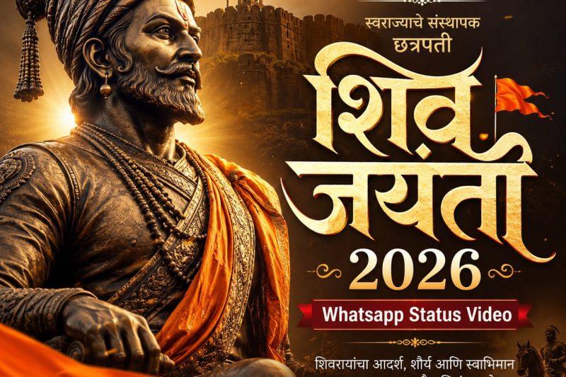 Shiv Jayanti 2026 Whatsapp Status Video