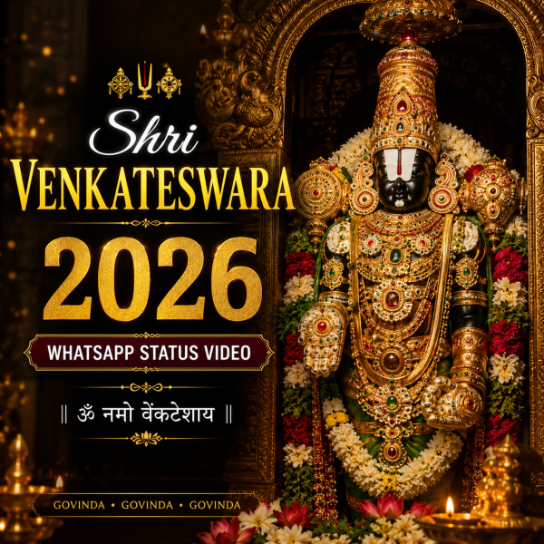 Shri Venkateswara 2026 Whatsapp Status Video
