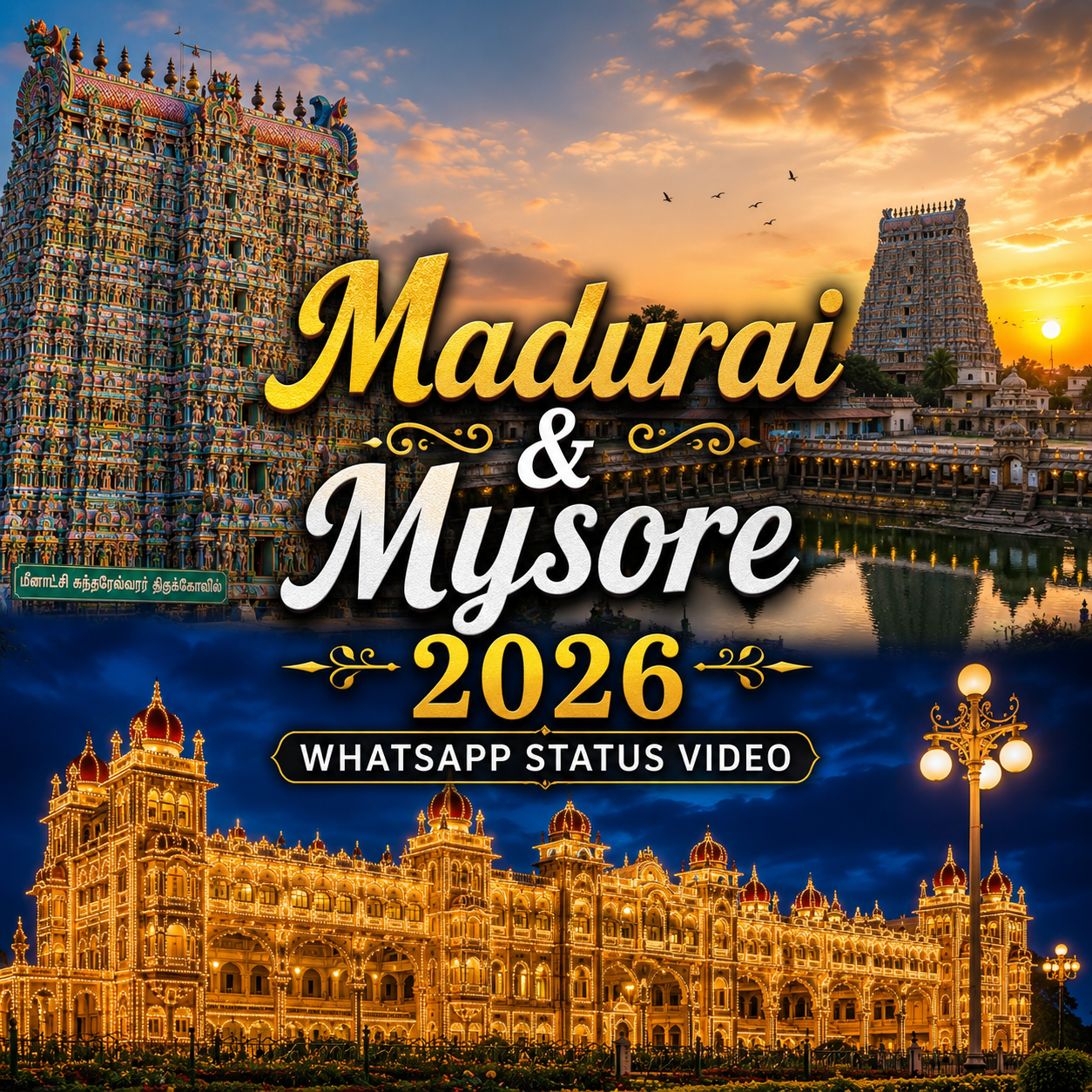 Madurai & Mysore 2026 Whatsapp Status Video