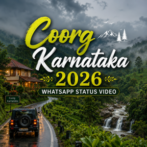 Coorg Karnataka 2026 Whatsapp Status Video