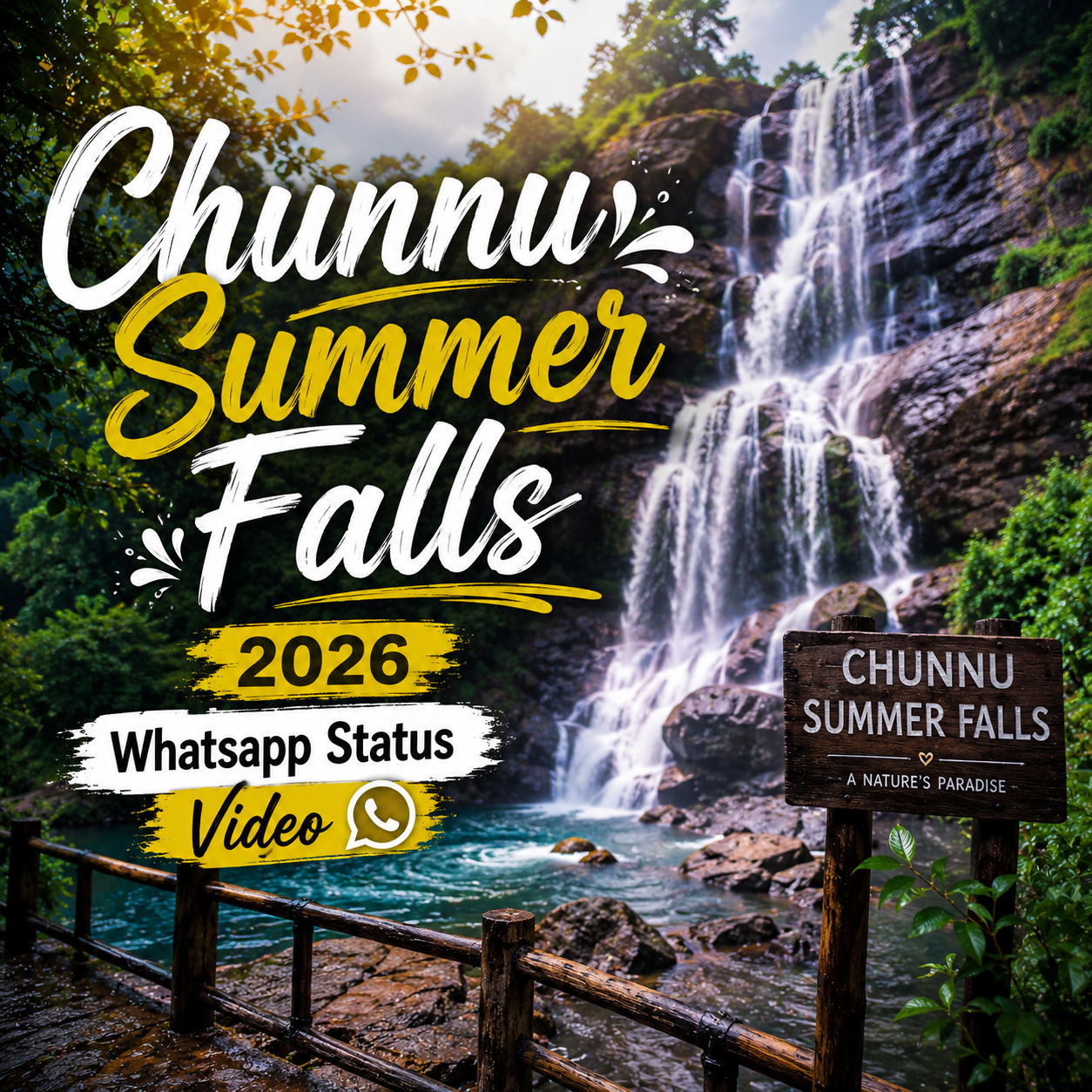 Chunnu Summer Falls 2026 Whatsapp Status Video